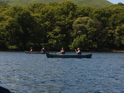 Canoeing Loch Lomond